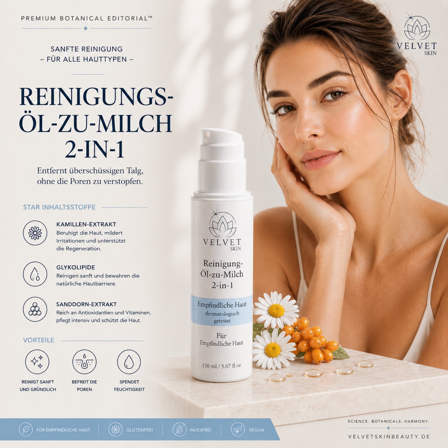 Reinigung Öl-zu-Milch 2-in-1