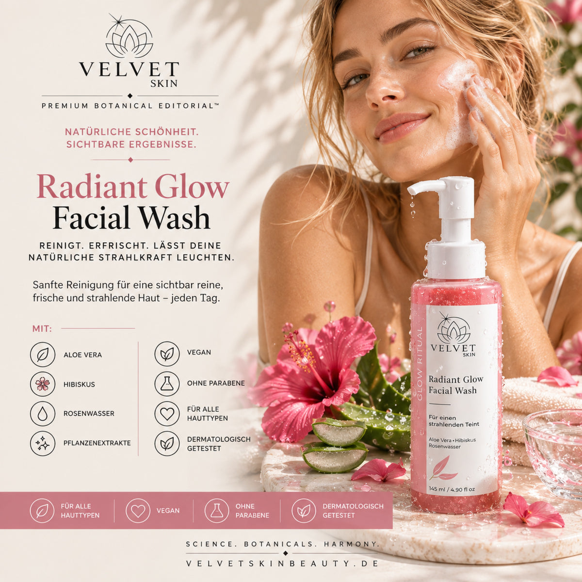 Radiant Glow Facial Wash