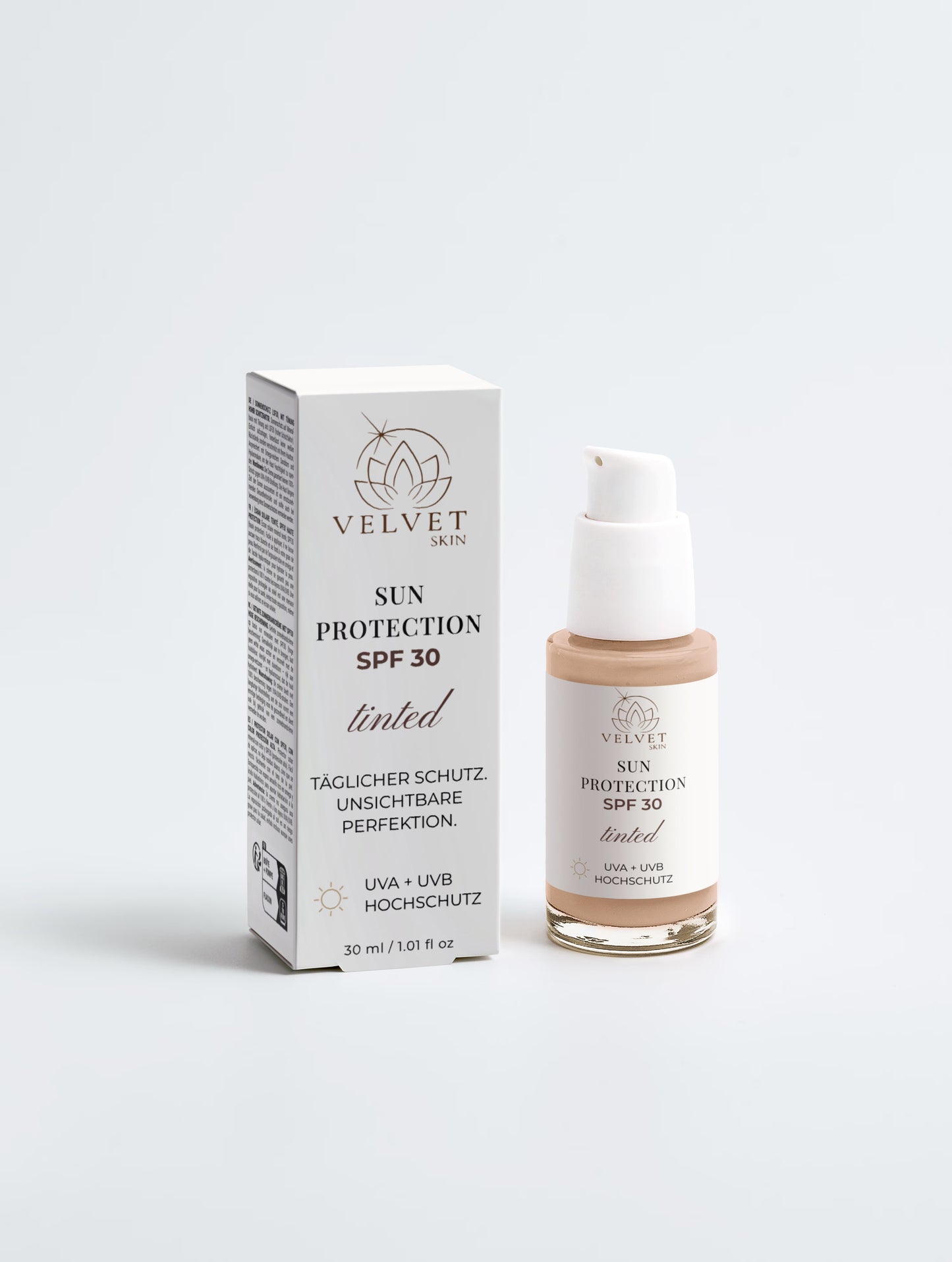 Sonnenschutz SPF30, mit Tönung