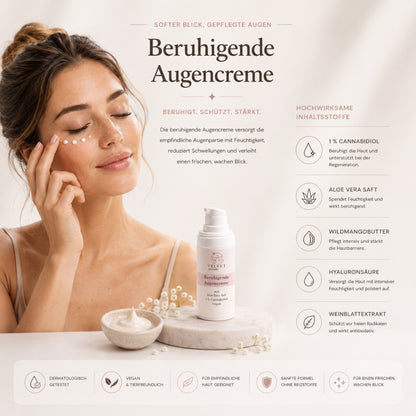 Beruhigende Augencreme