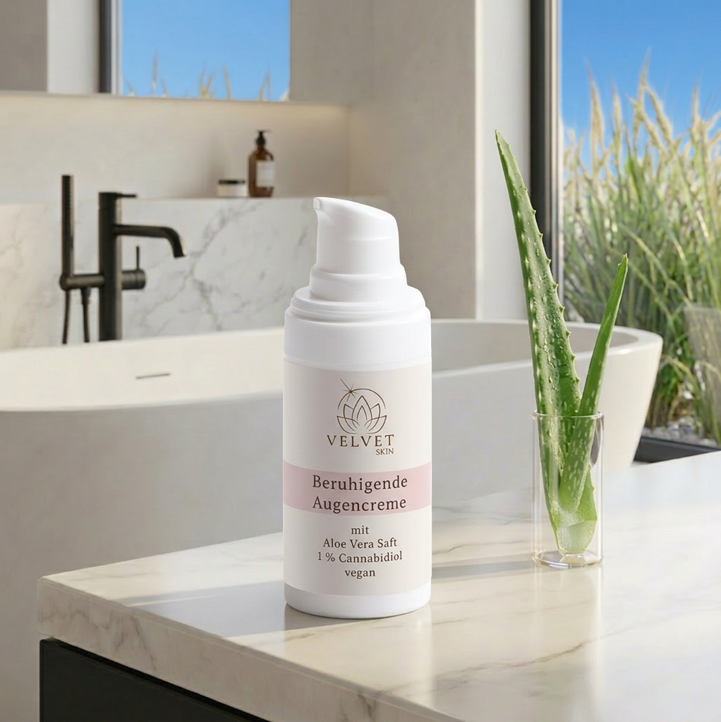 Beruhigende Augencreme