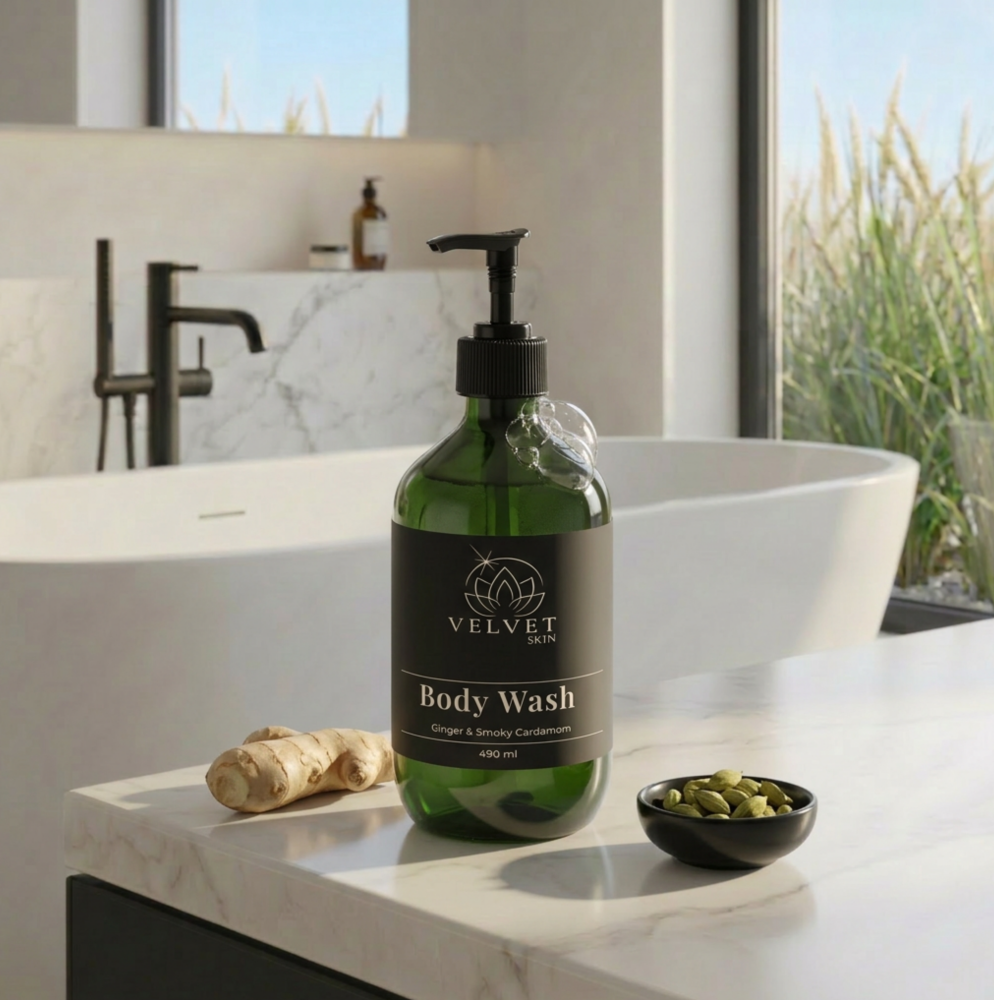Body Wash, Ginger & Smoky Cardamom
