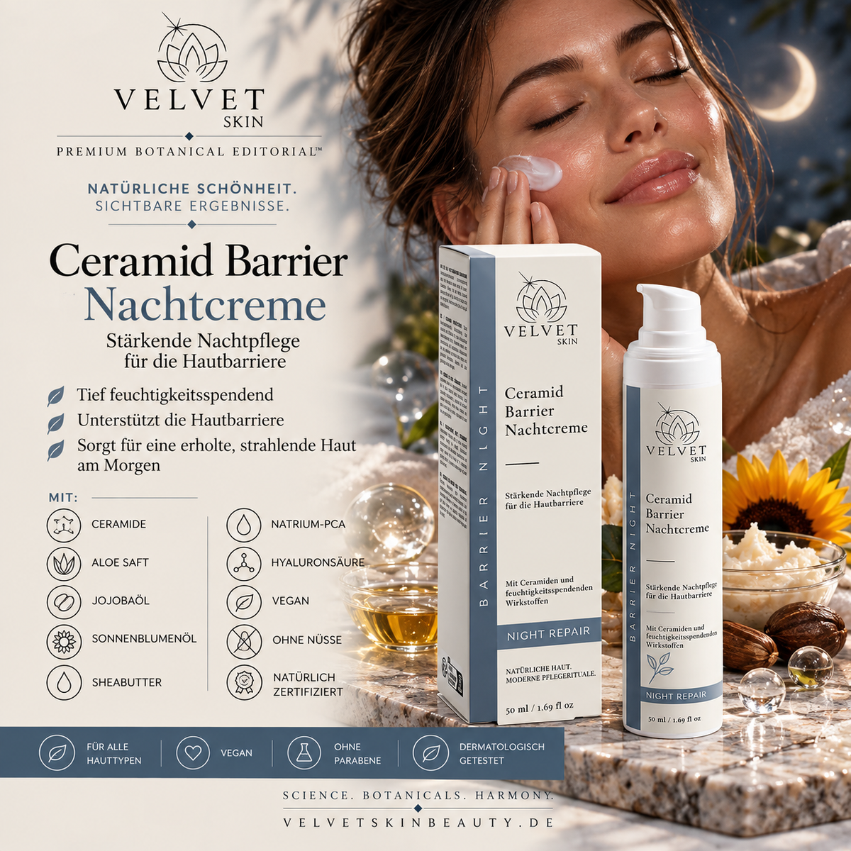 Ceramid Barrier Nachtcreme