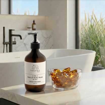 2-in-1 Hair & Body Wash for men