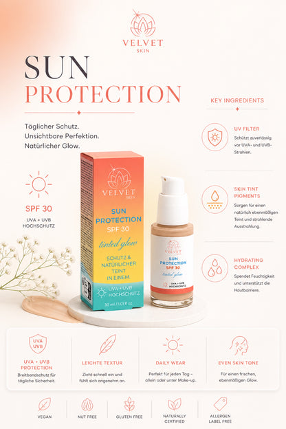 Sonnenschutz SPF30, mit Tönung / Limited Edition