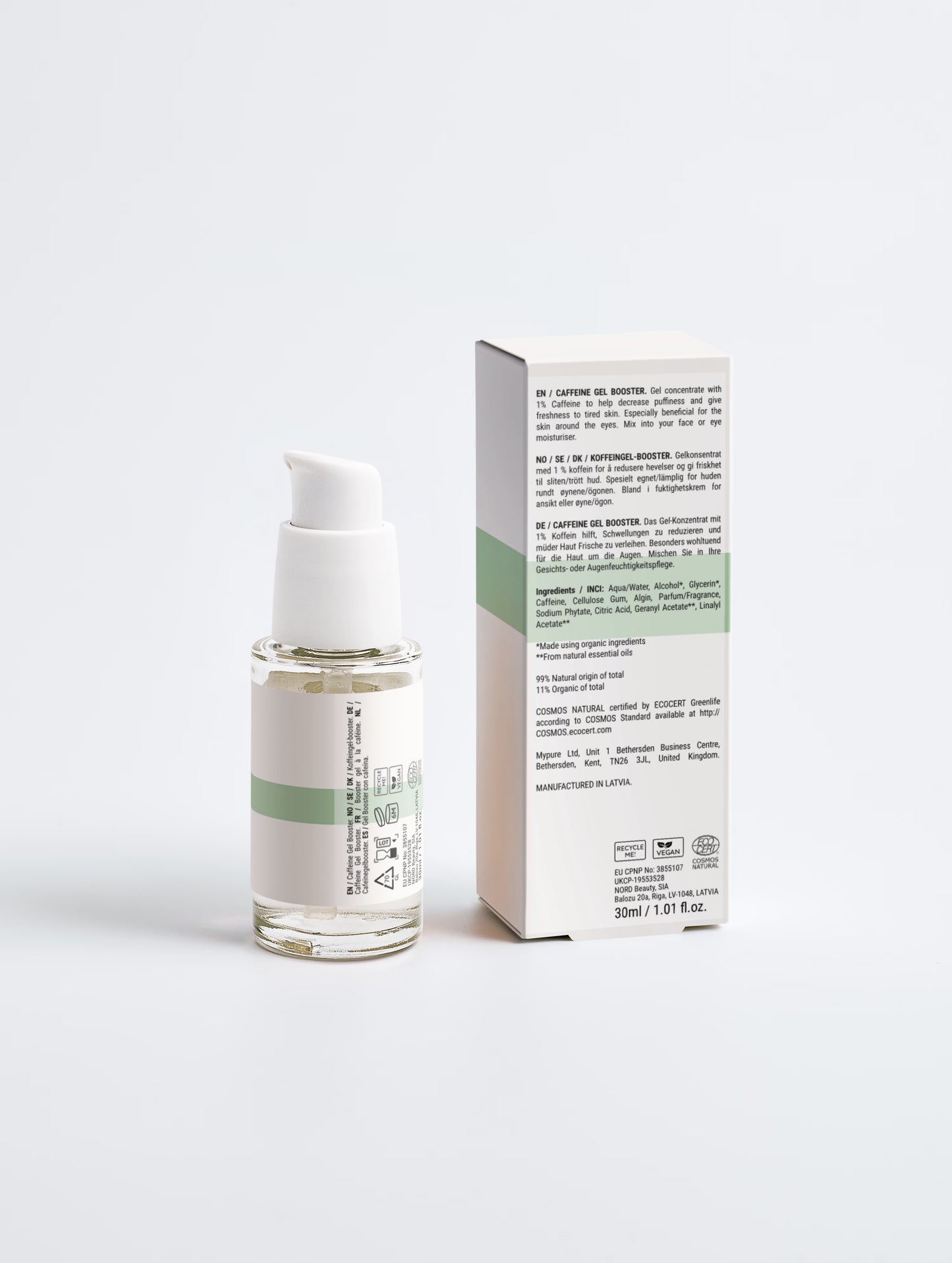 Koffein-Gel-Booster