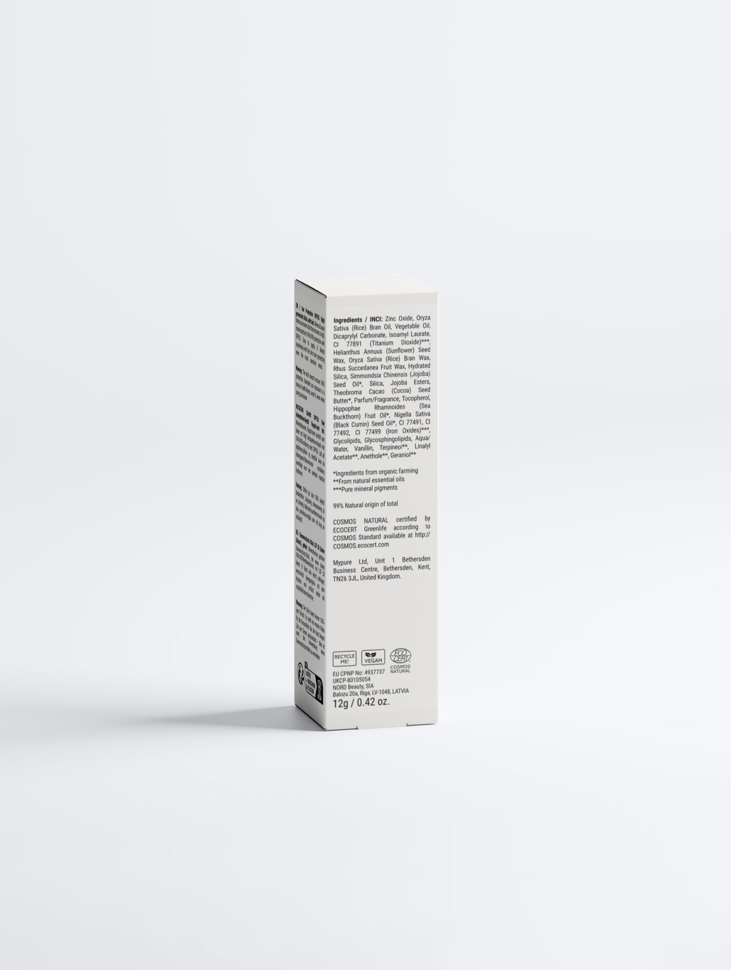 Sonnenschutz Stick SPF50, mit Tönung