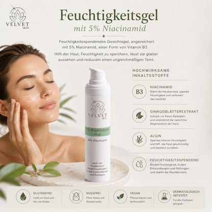 Niacinamid Feuchtigkeitsgel