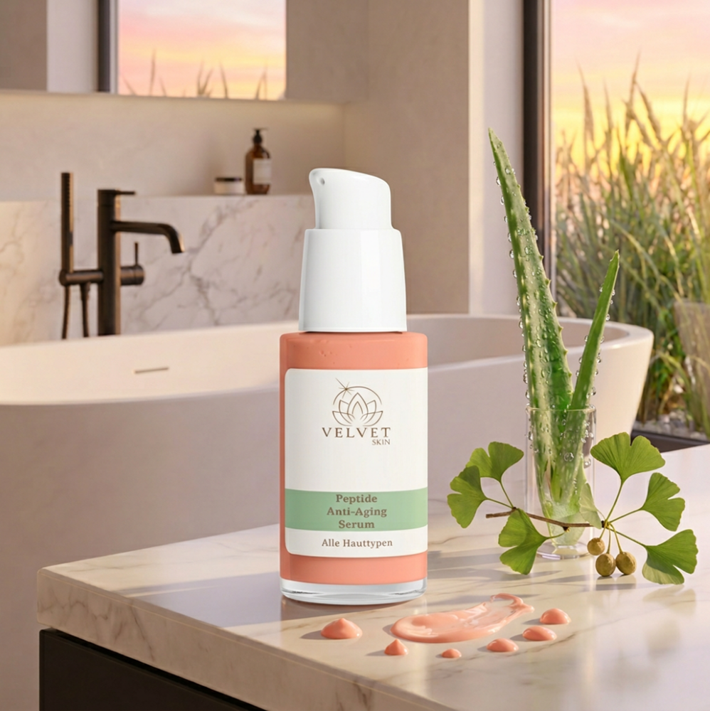 Peptide Anti-Aging Serum mit Hyaluronsäure