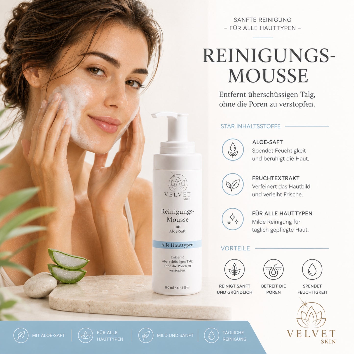 Reinigungs-Mousse