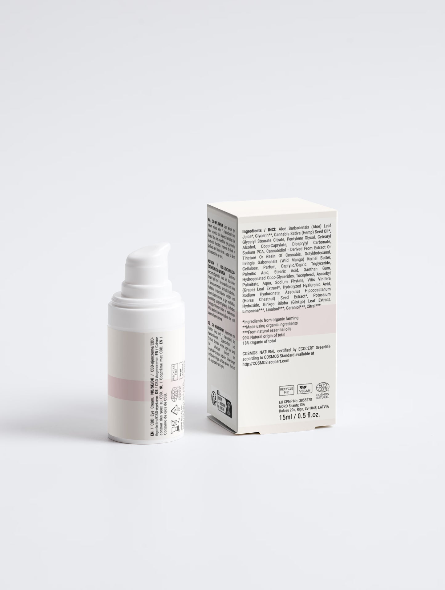 Beruhigende Augencreme