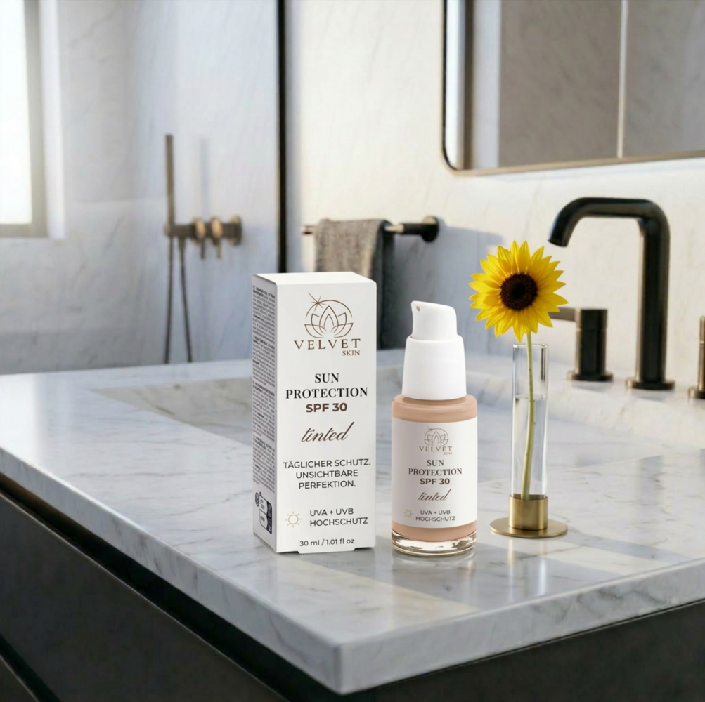 Sonnenschutz SPF30, mit Tönung