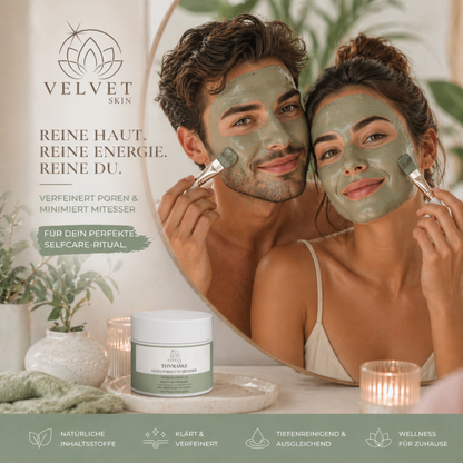 Ton Maske für Poren und Mitesser