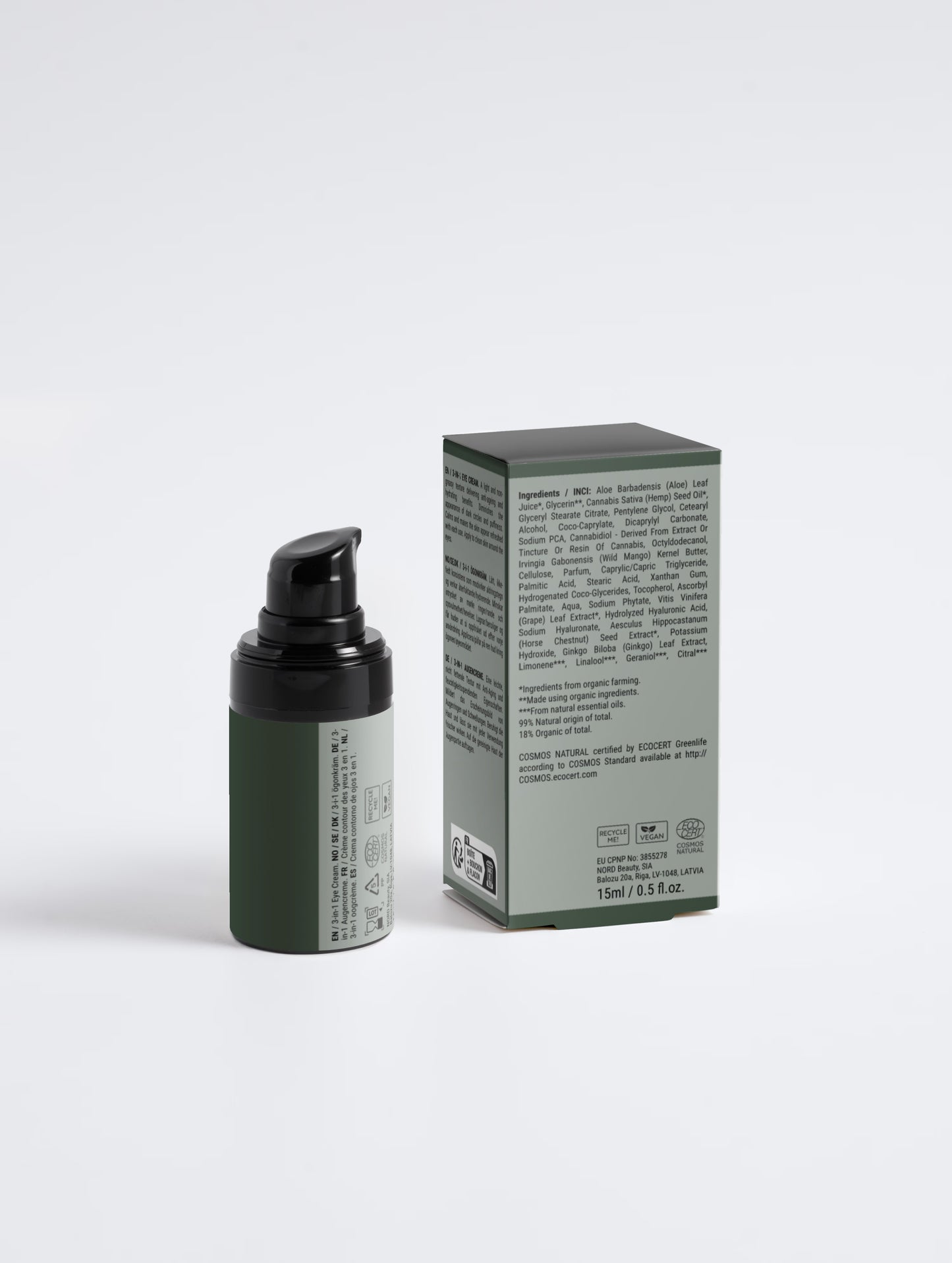 3-in-1 Augencreme für Männer