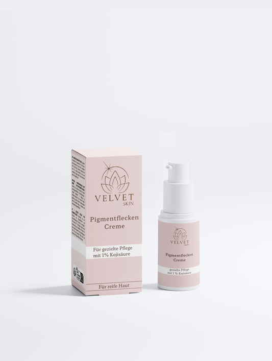 Pigmentfleckencreme mit 1 % Kojicsäure