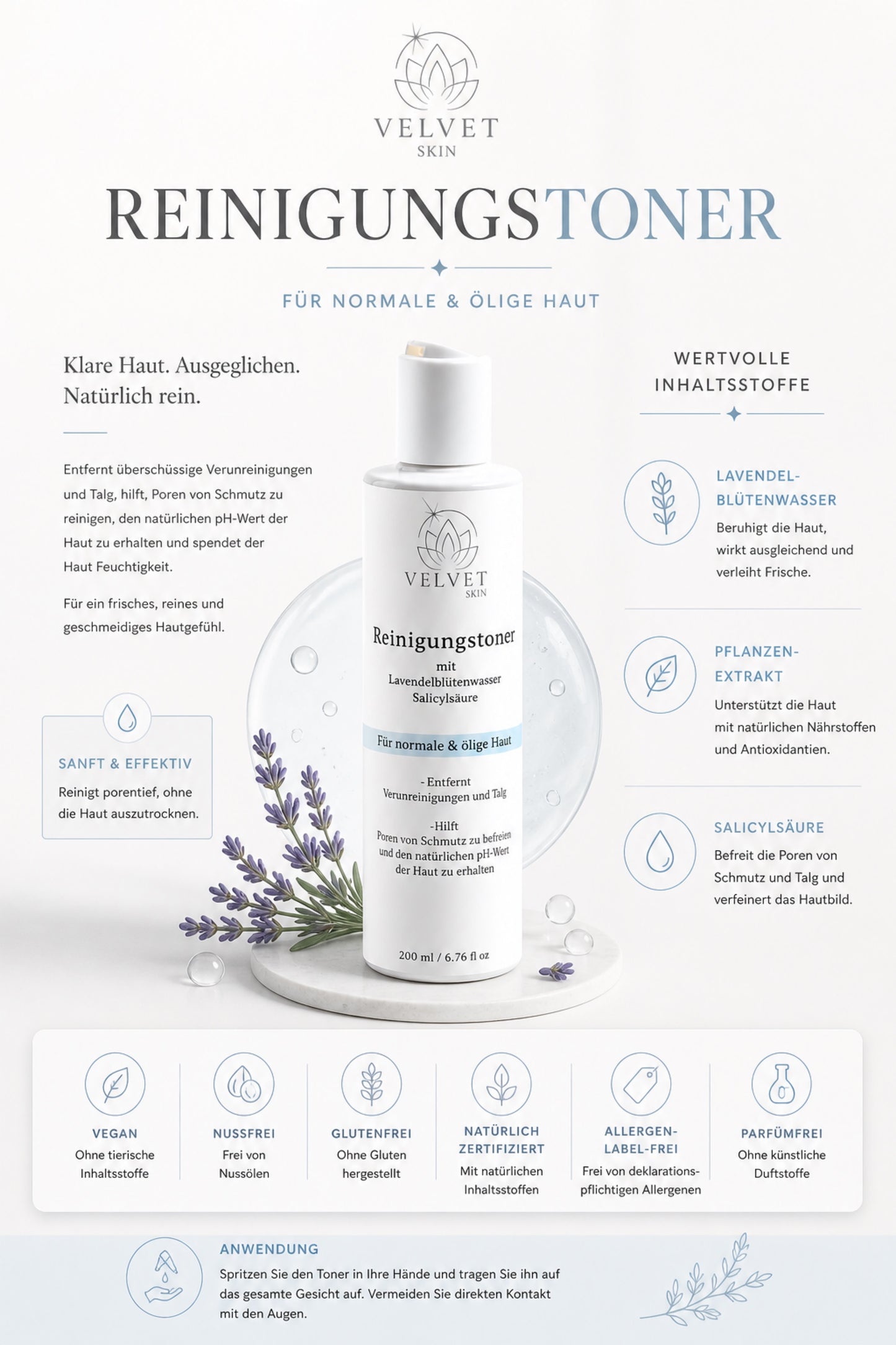 Reinigender Toner