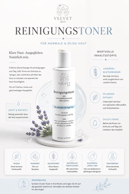 Reinigender Toner