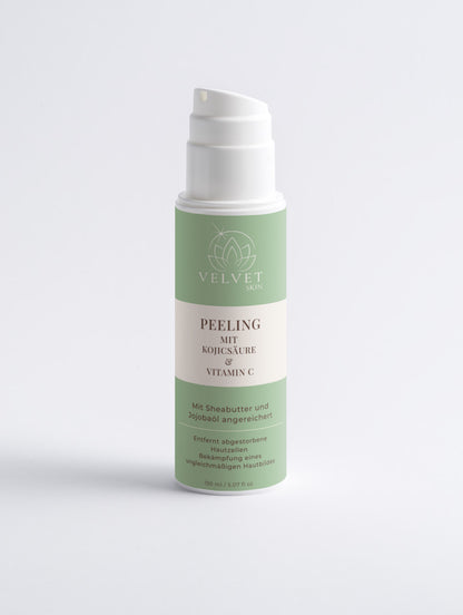 Peeling mit Kojicsäure und Vitamin C