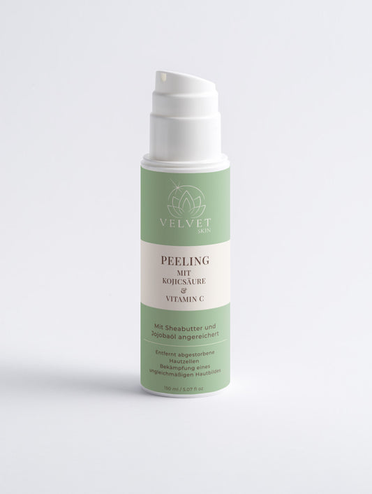 Peeling mit Kojicsäure und Vitamin C