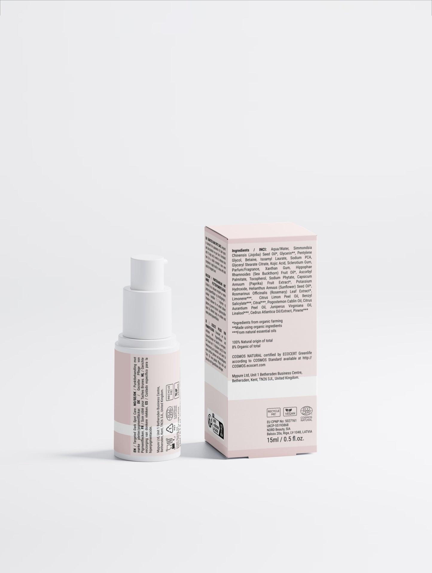 Pigmentfleckencreme mit 1 % Kojicsäure