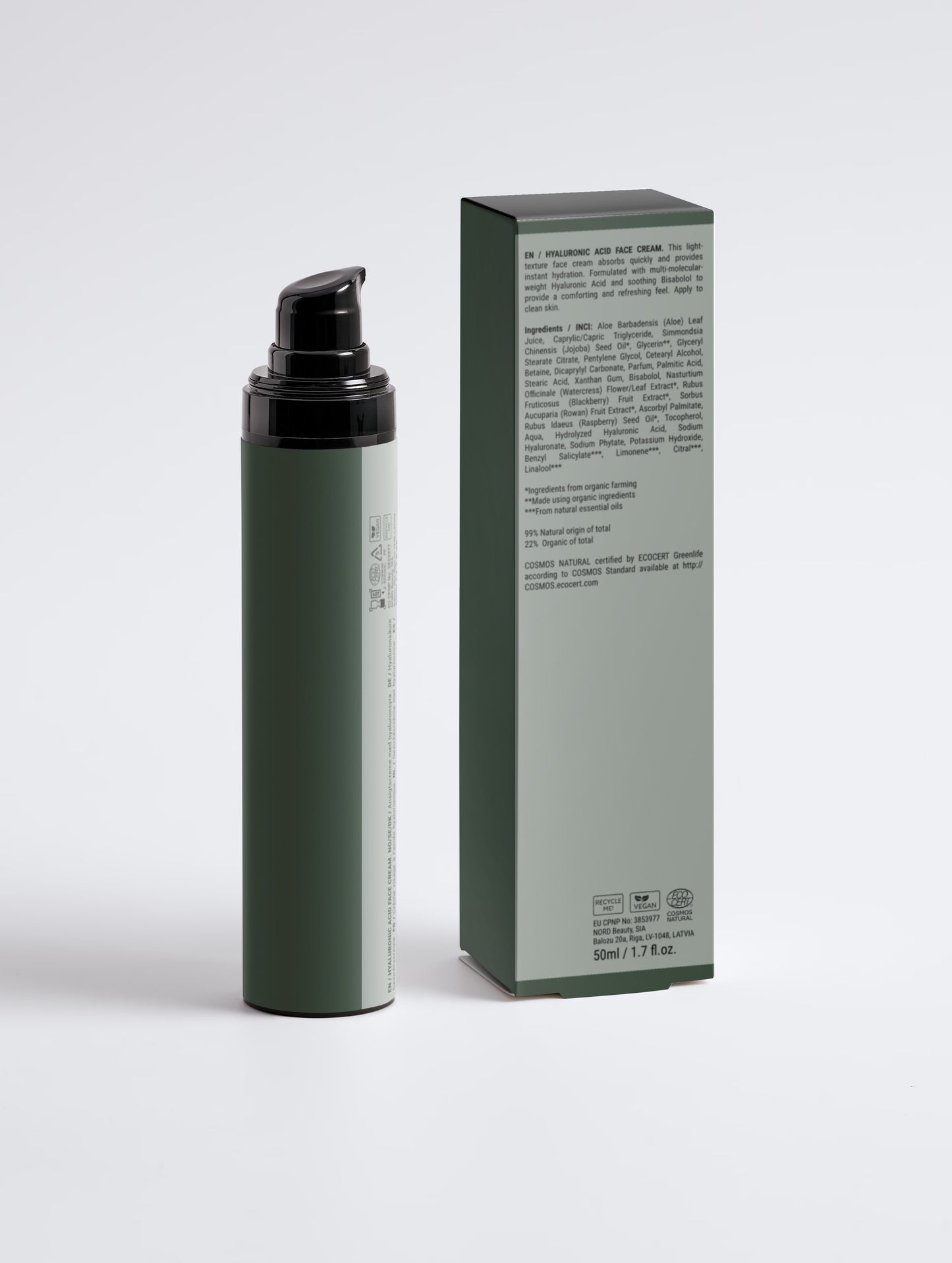 Hyaluronic Acid Face Cream MEN