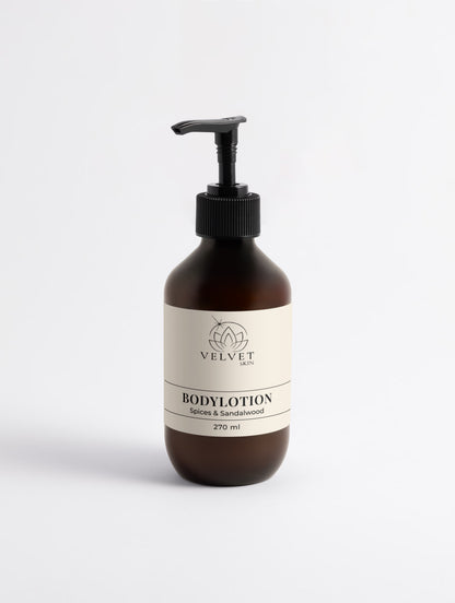 Bodylotion mit, Spices & Sandalwood